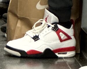 Jordan 4 Retro Red Cement (GS)